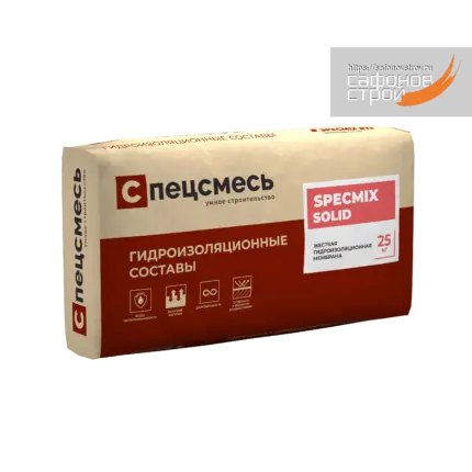 SPECMIX SOLID (25 кг) Жесткая полимер-цементная