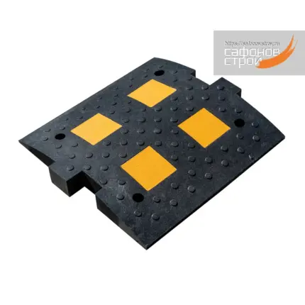 Дорожная неровность ИДН-500 мм средняя чёрная