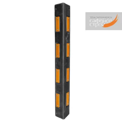 Демпфер защитный угловой 800мм ДУ-800, желтый